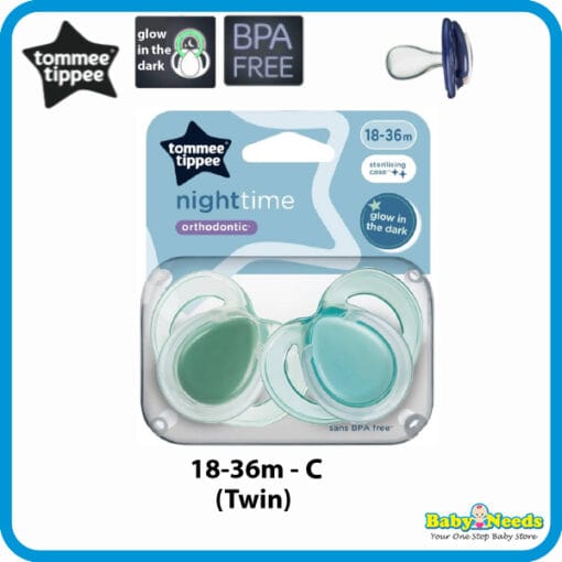 Tommee Tippee CTN Night Time Baby Pacifier Soother 0-6/6-18/18-36months - Image 11