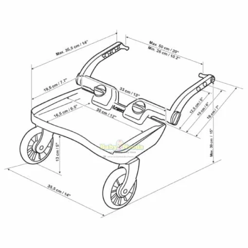 Lascal Buggyboard Mini - Image 3