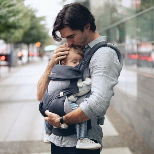 ErgoBaby 4 Position 360 Baby Carrier ( Cool Air ) - Image 3