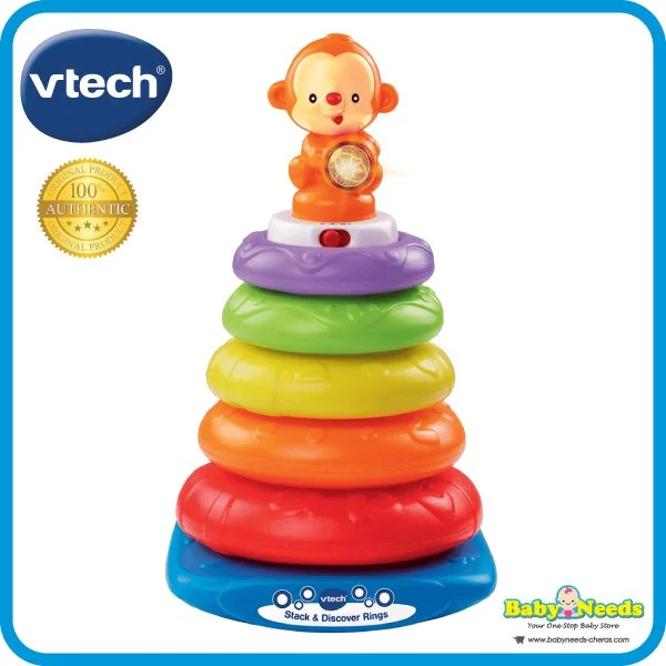 Vtech Stack & Discover Rings
