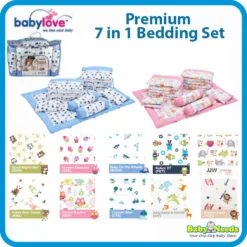 Babylove Premium 7pcs Bedding Set