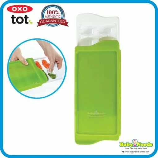 OXO Tot Baby Food Freezer Tray with Protective Cover