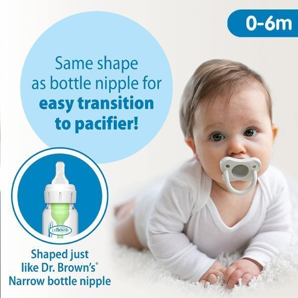 Dr Brown's HappyPaci Silicone Pacifiers - Baby Needs Online Store Malaysia