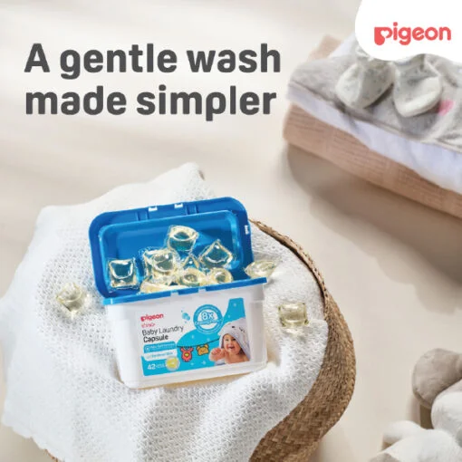 Pigeon Baby Laundry Detergent Capsules - Image 2