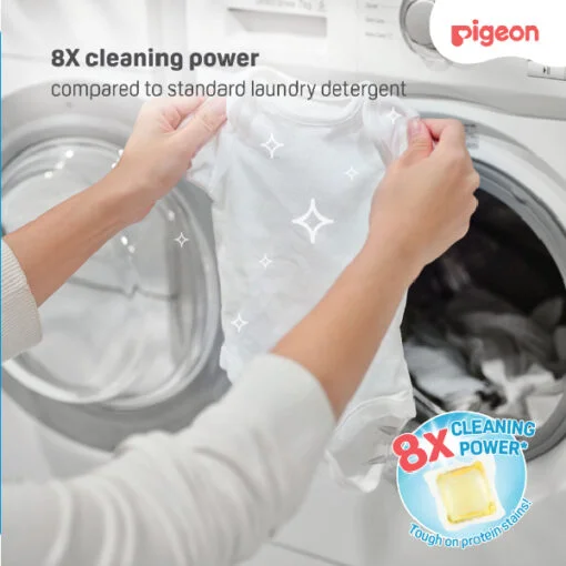 Pigeon Baby Laundry Detergent Capsules - Image 3