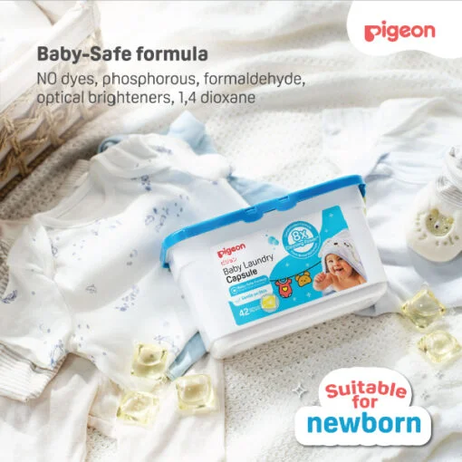 Pigeon Baby Laundry Detergent Capsules - Image 7