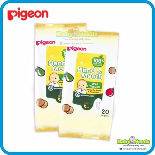 Pigeon Hand & Mouth Wet Tissue 20pcs x 2pk