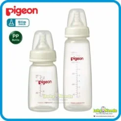 Pigeon Slim Neck PP Bottle with Peristaltic Nipple