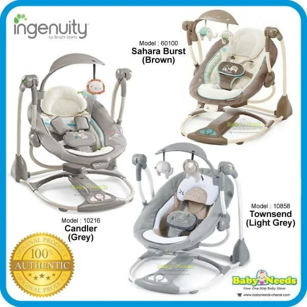 Bright Starts Ingenuity Convert Me Swing 2 Seat