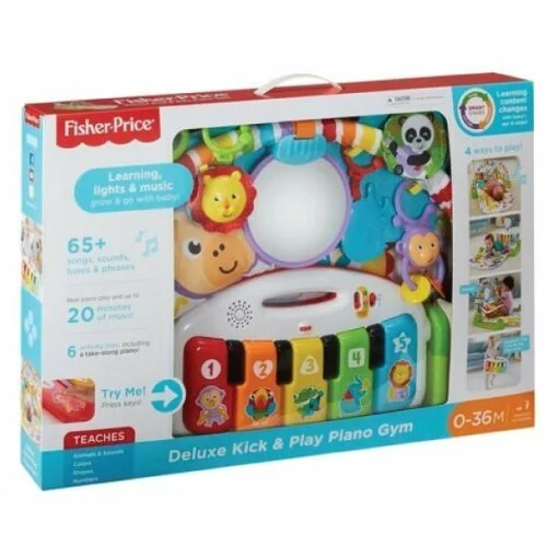 Fisher Price Deluxe Kick & Play Piano Gym - Image 3