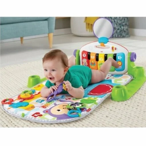 Fisher Price Deluxe Kick & Play Piano Gym - Image 2