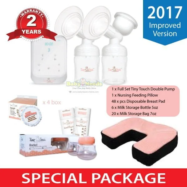 Tiny Touch Intelligent Electric Double Breast Pump ( Package 3 )