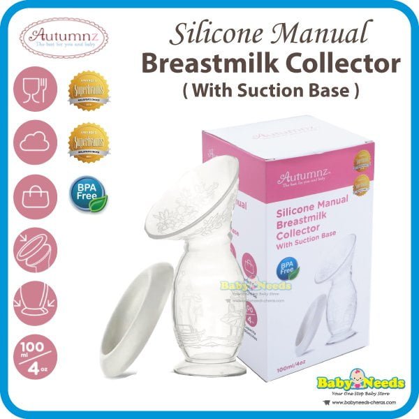 Autumnz Manual Breast Milk Collector, 100ml