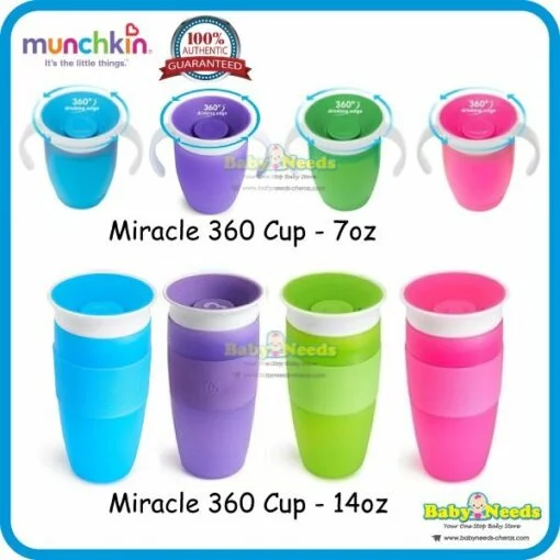 Munchkin Miracle 360 Trainer Cup (7oz/14oz)
