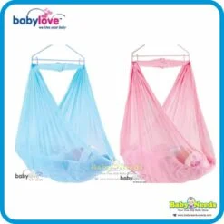 Babylove Soft Sarong / Cradle Net With Head & Zipper 0807