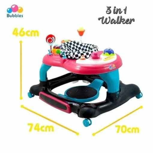 Bubbles 3 in 1 Baby Walker - Image 6