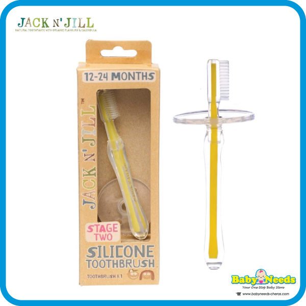 jack and jill silicone toothbrush