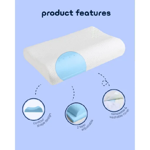 Comfy Baby Adjustable Memory Foam Pillow - Image 5