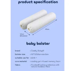 Alternative view of Comfy Baby Bolster 2pcs