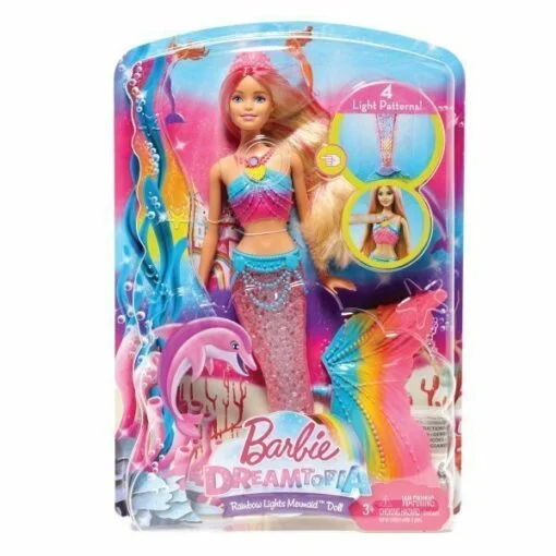 Barbie Rainbow Lights Mermaid Doll - Image 2