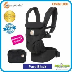 ErgoBaby Omni 360 Carrier ( Pure Black )