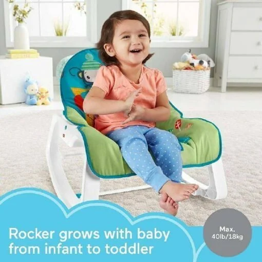 Fisher Price Newborn-to-Toddler Portable Rocker - Image 3