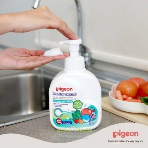 Pigeon Bottle Liquid Cleanser 700ml ( Foam Type ) - Image 3