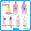 Pureen Head to Toe Baby Body Wash/Baby Powder/Baby Lotion/Baby Oil
