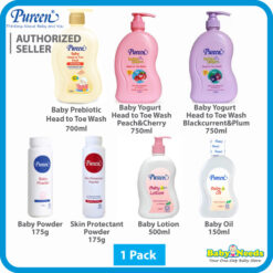 Pureen Head to Toe Baby Body Wash/Baby Powder/Baby Lotion/Baby Oil