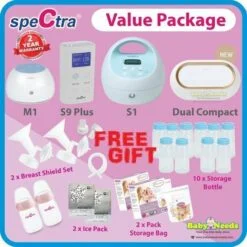 Spectra S1 Plus Hospital Grade Double Breastpump (Free Gift)