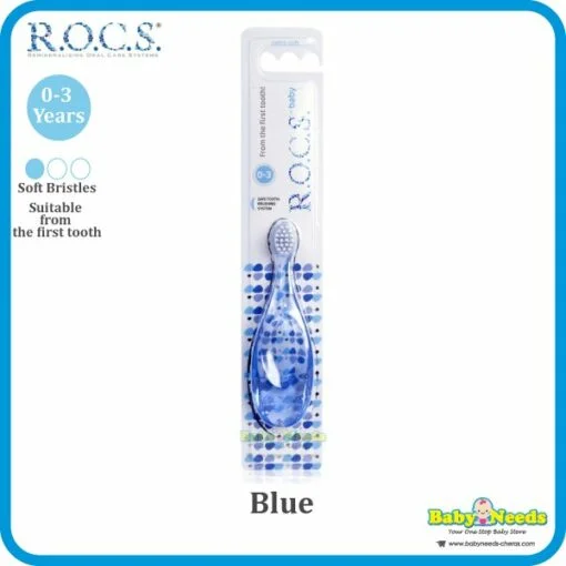 ROCS Baby Toothbrush 0-3 years - Image 3