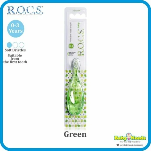 ROCS Baby Toothbrush 0-3 years - Image 4