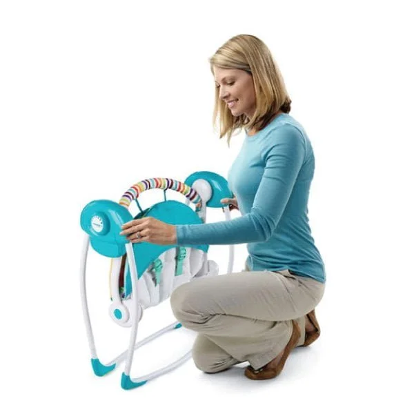 Bright Starts Portable Swing Safari Surprise - Image 4