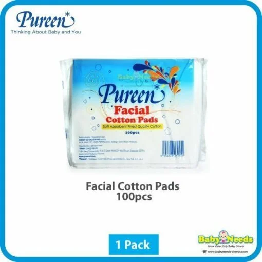 Pureen Cotton Wool/Kiddies Cotton Buds/Cotton Balls/Facial Cotton Pads - Image 4