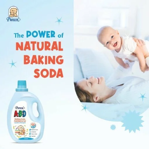 Pureen A-B-D Liquid Detergent/Powder (1.2kg/1800ml Refill/2000ml/4800ml) - Image 6