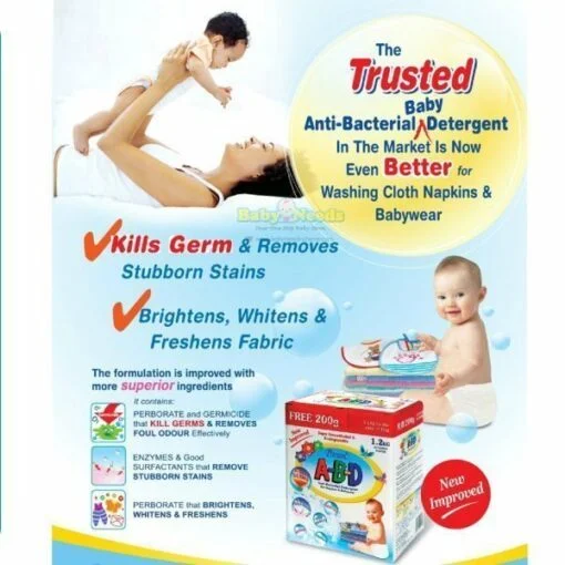 Pureen A-B-D Liquid Detergent/Powder (1.2kg/1800ml Refill/2000ml/4800ml) - Image 3