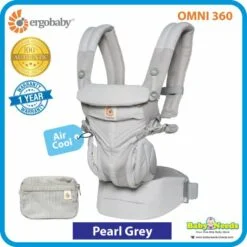 ErgoBaby Omni 360 Cool Air Mesh Carrier ( Pearl Grey )
