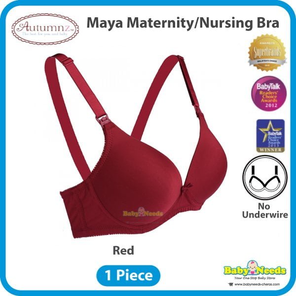 Autumnz Maya Moulded Maternity / Nursing Bra (No Underwire
