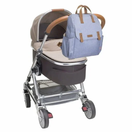 Babymel Robyn Convertible Backpack Bluebell - Image 6