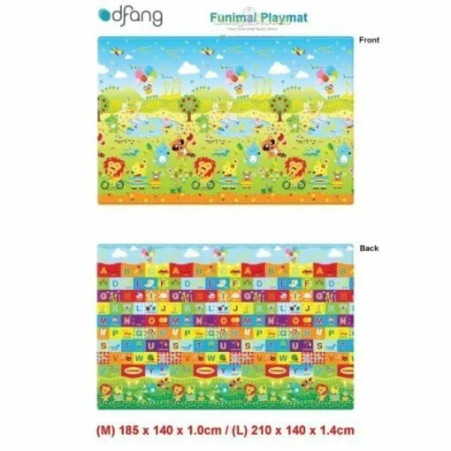 Dfang Double Film Premium PVC Mat (Medium 185 x 140 x 1.4cm) - Image 5