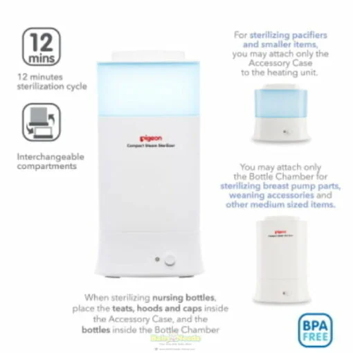 Pigeon Compact/Rapid Steam Sterilizer - Image 2