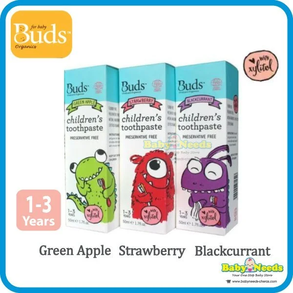 Buds Children's Toothpaste with Xylitol/Fluoride - Image 3