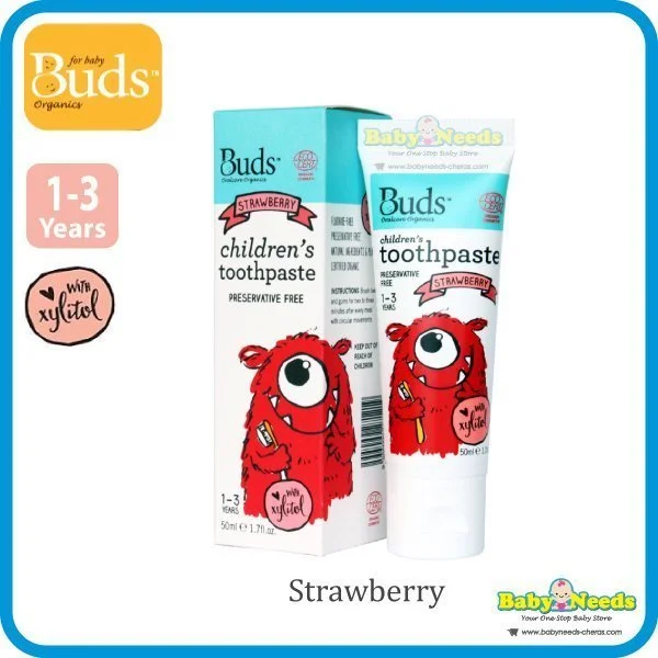 Buds Children's Toothpaste with Xylitol/Fluoride - Image 4
