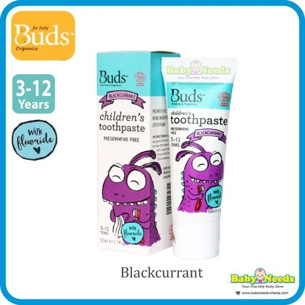 Buds Children's Toothpaste with Xylitol/Fluoride - Image 9