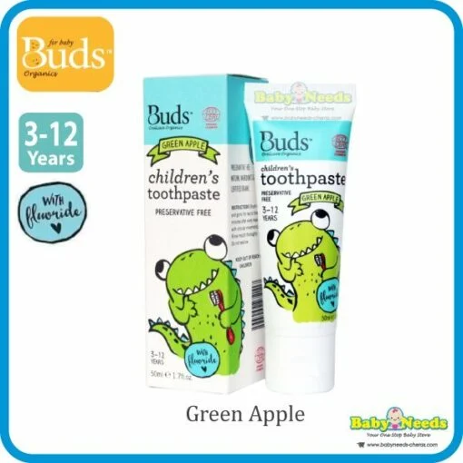 Buds Children's Toothpaste with Xylitol/Fluoride - Image 7