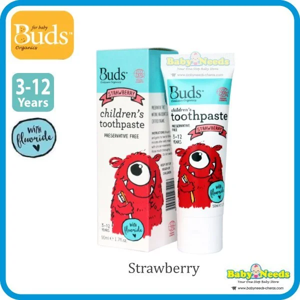 Buds Children's Toothpaste with Xylitol/Fluoride - Image 8