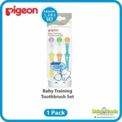 Alternative view of Pigeon Baby Training Toothbrush Set/Lesson1/Lesson 2/Lesson 3