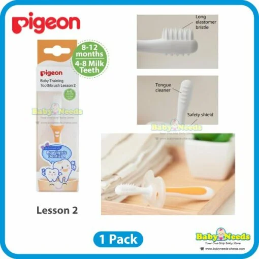 Pigeon Baby Training Toothbrush Set/Lesson1/Lesson 2/Lesson 3 - Image 9