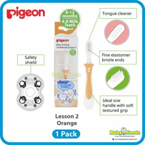 Pigeon Baby Training Toothbrush Set/Lesson1/Lesson 2/Lesson 3 - Image 4