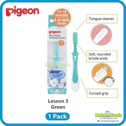 Pigeon Baby Training Toothbrush Set/Lesson1/Lesson 2/Lesson 3 - Image 6
